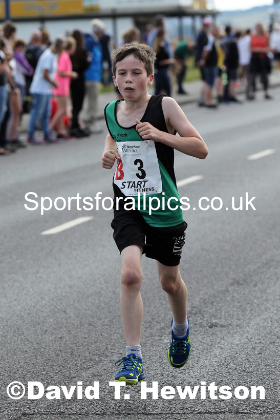 Boys under-13s 2021 Northern 6 and 4 Stage and Young Athletes Road Relays, Redcar. Photo: David T. Hewitson/Sports for All Pics